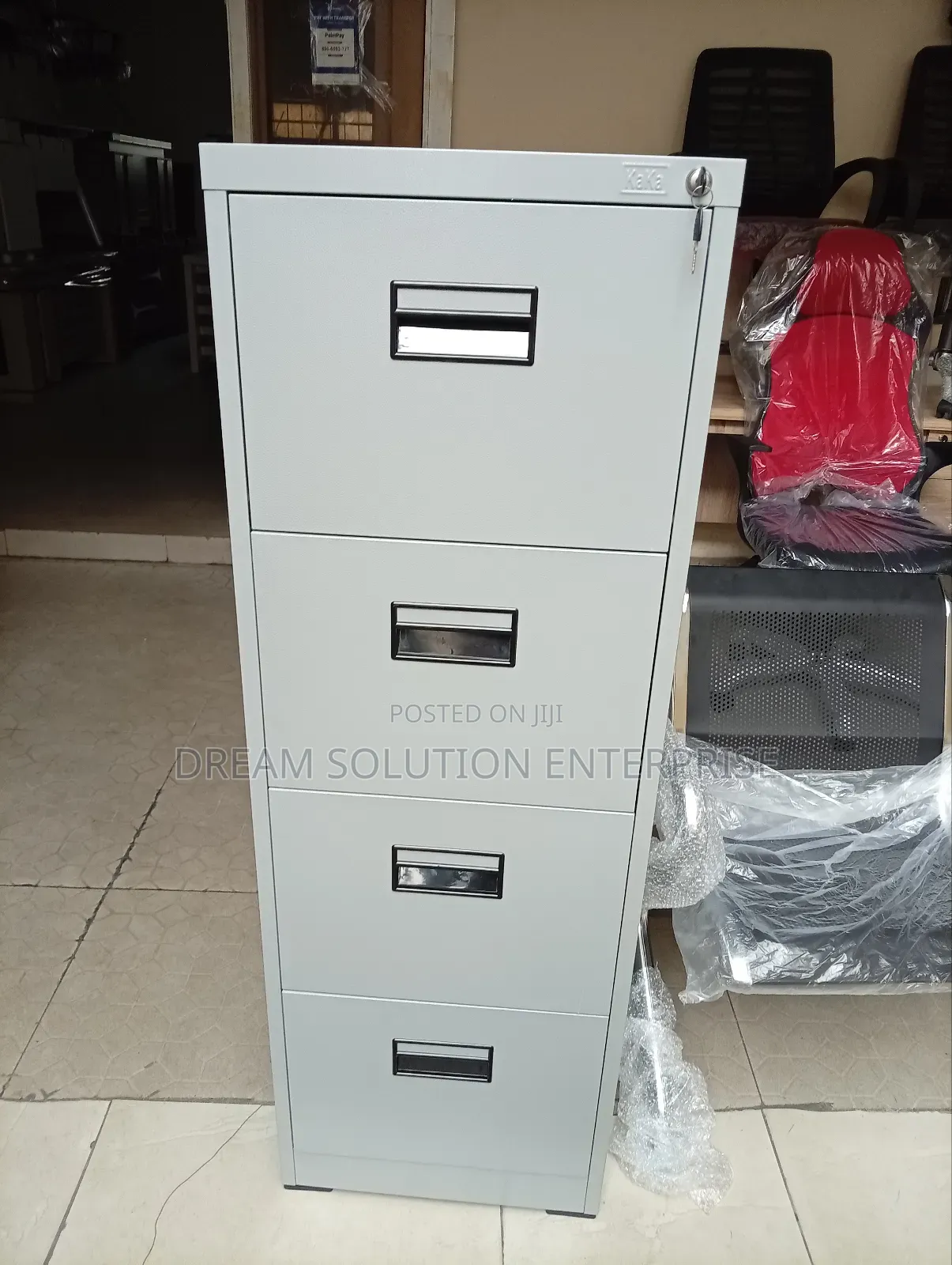 Quality Imported 4 Drawer Cabinet
