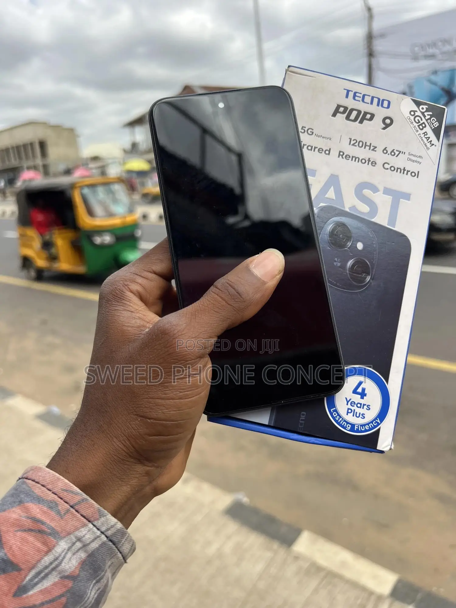 Tecno Pop 9 64 GB Black