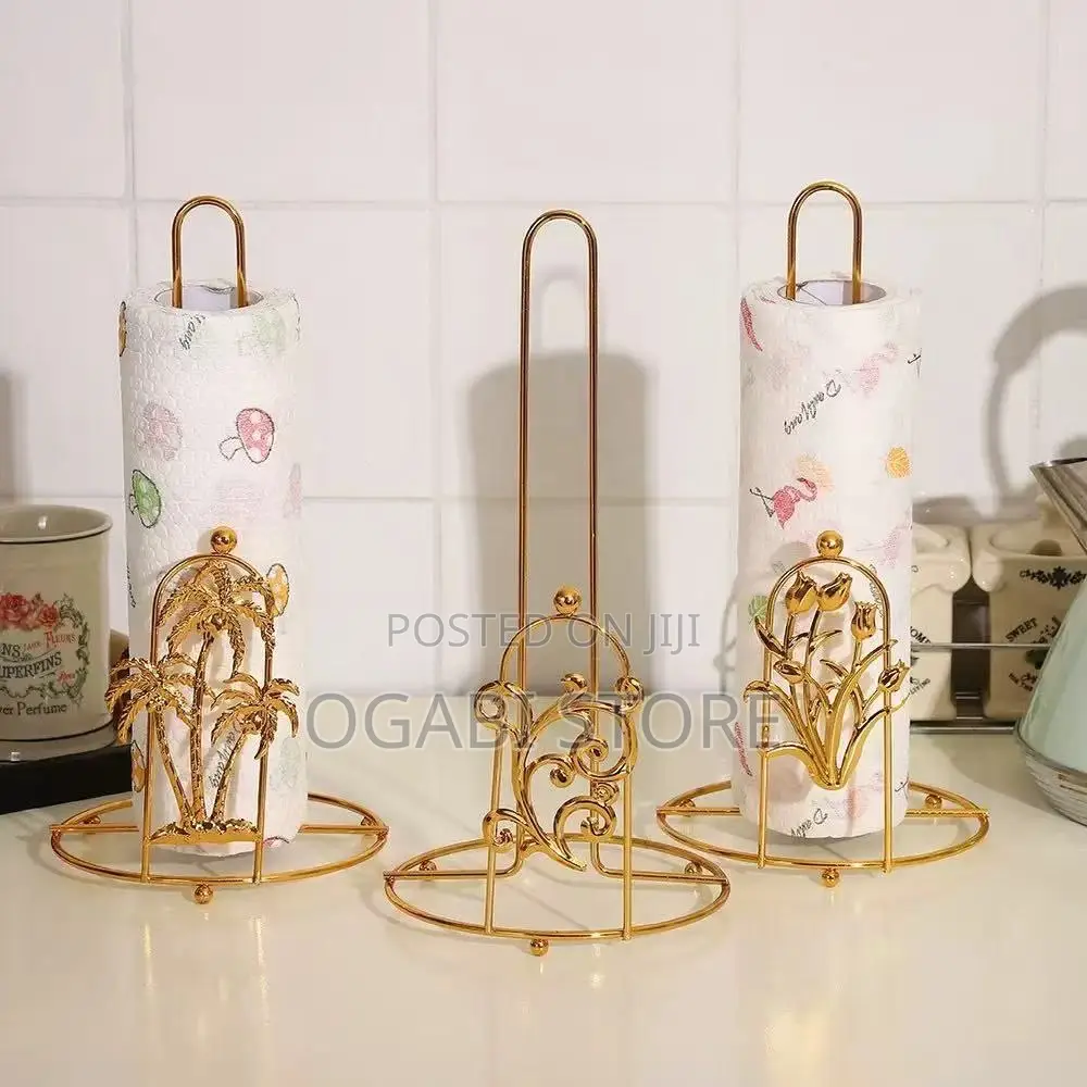 Luxury Golden Tissue Holder