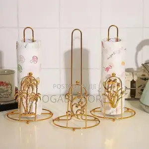 Luxury Golden Tissue Holder