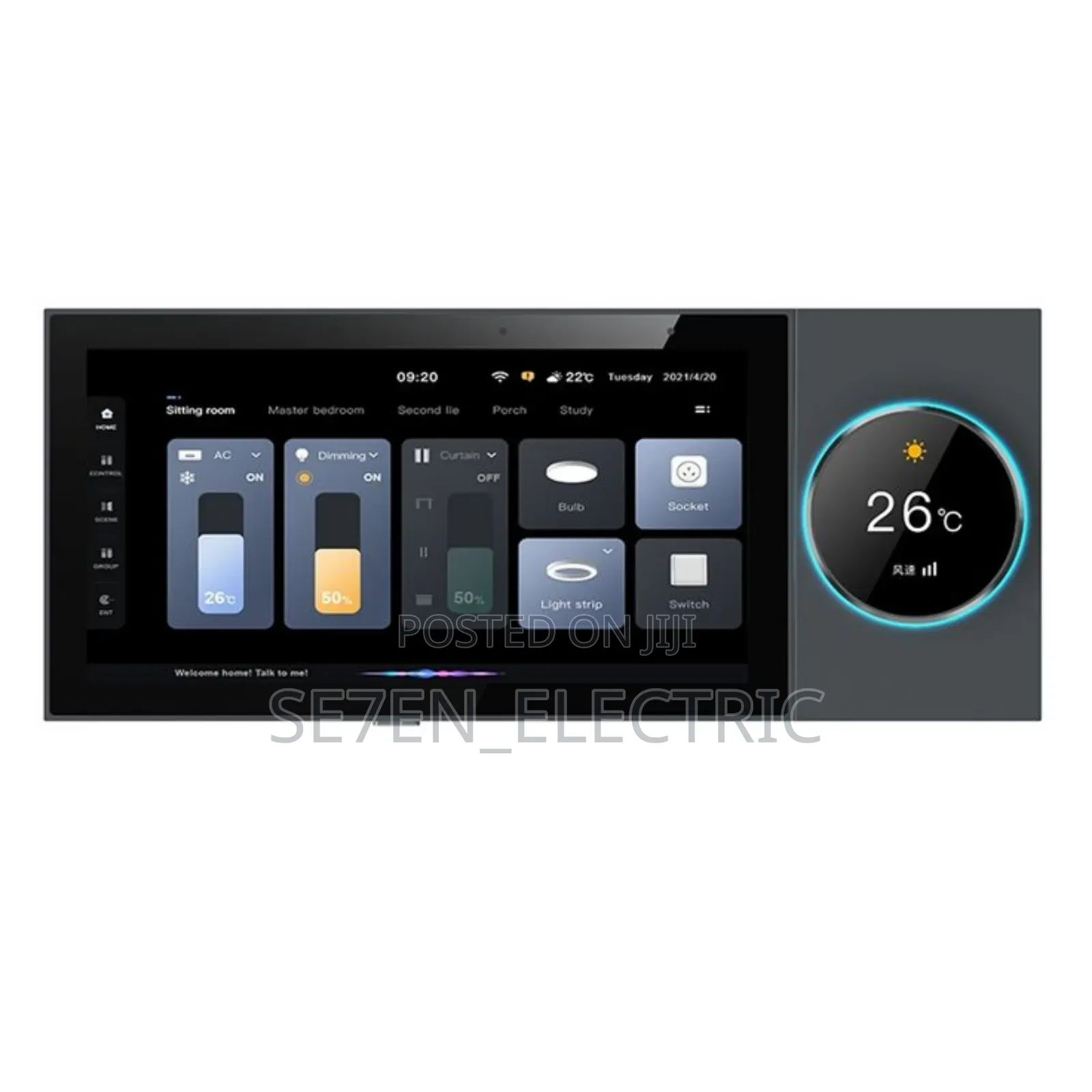 Smart Home Automation Control Panels Zigbee, Wifi Gate Way