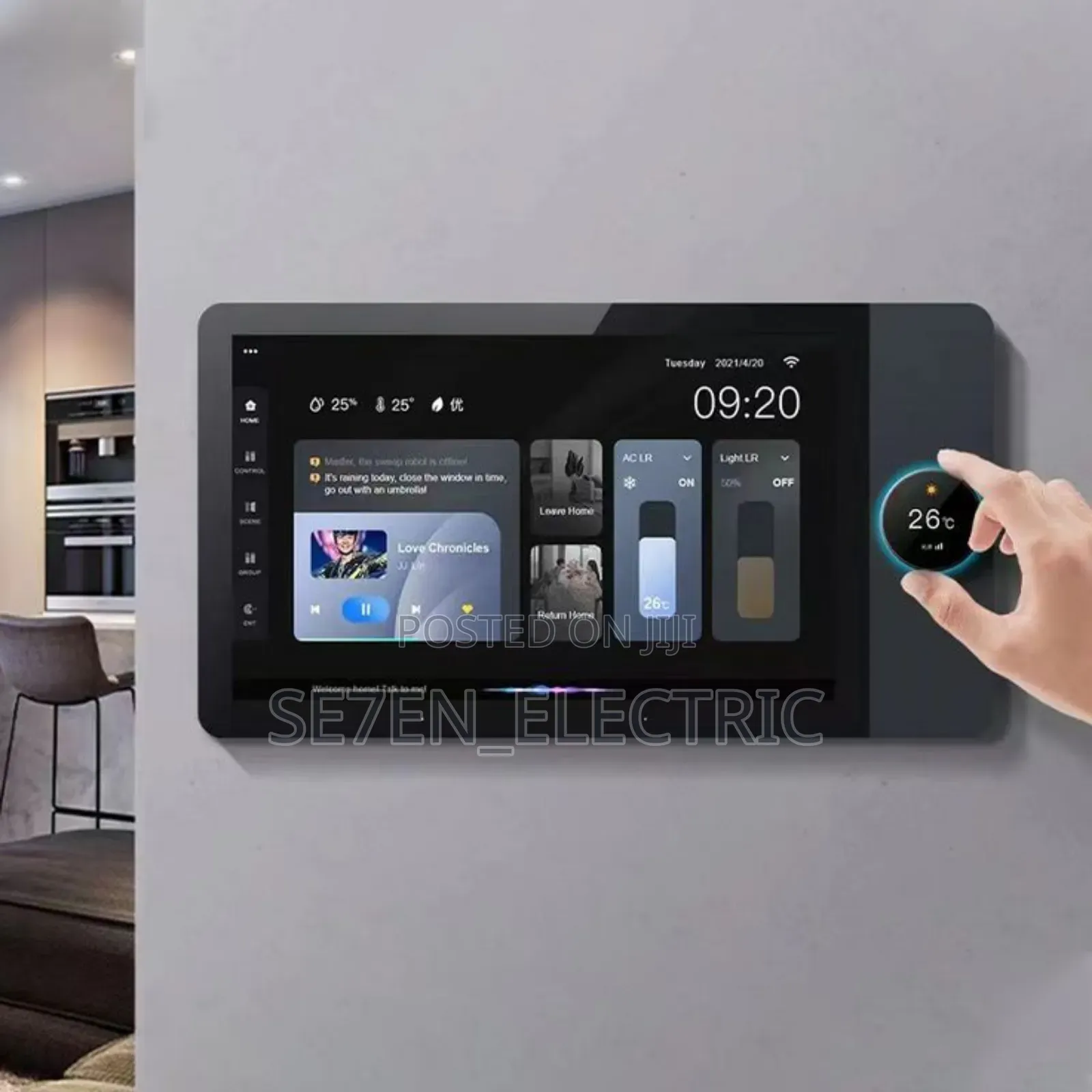 8 Inches Zigbee Smart Homes Alexa Control Panel