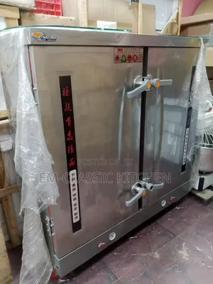 Rice Steamer Double Door 20 Trays
