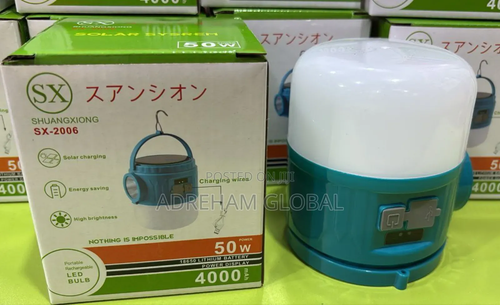 50 Watts Sx Solar Led Bulb