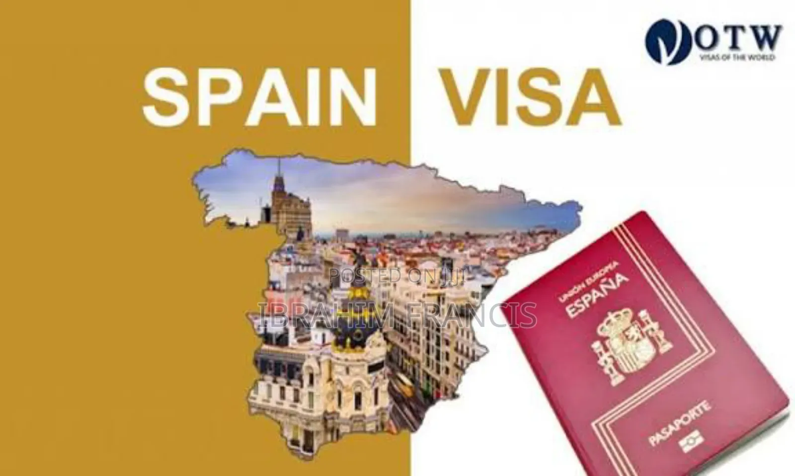 Spain Work Visa And Permit Available