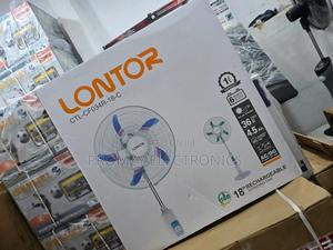 18inch Lontor Rechargeable Standing Fan Long Lasting