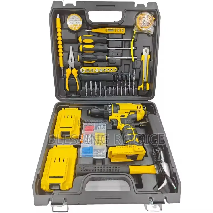 36v Cordless Electric Drill With 2 Batteries