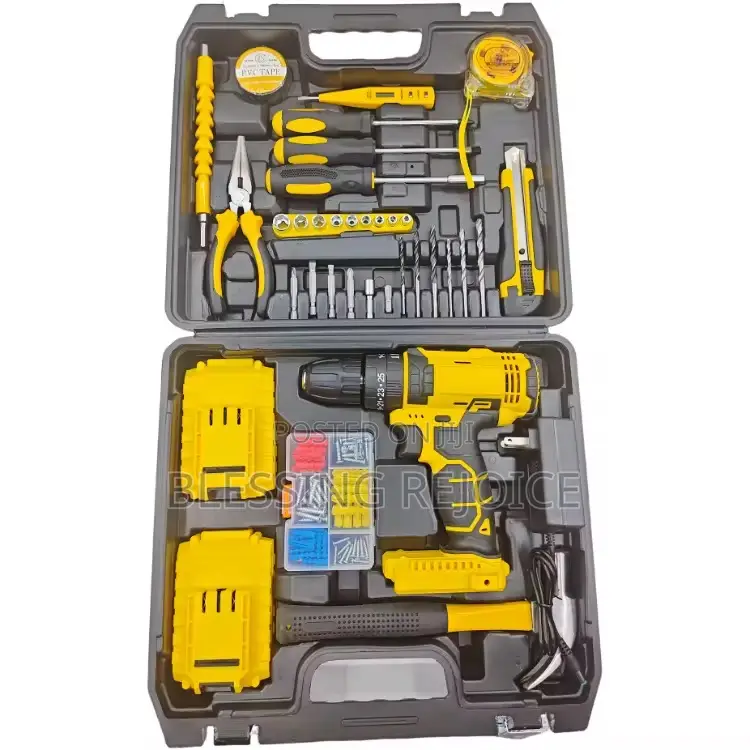 36v Cordless Electric Drill With 2 Batteries