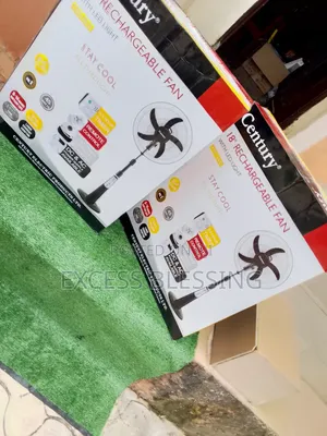 Brand New Century 18 Inches Rechargeable Standing Fan