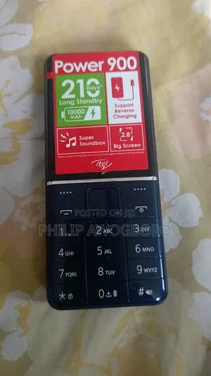 New Itel Power 900 Black