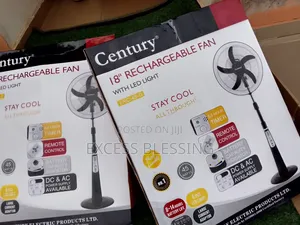 Original Century 18 Inches Rechargeable Standing Fan