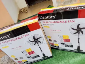 Brand New Century 18 Inches Rechargeable Standing Fan