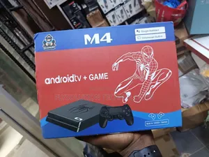 M4 Android Tv + Game Console Built-in 10000+ Gamebox