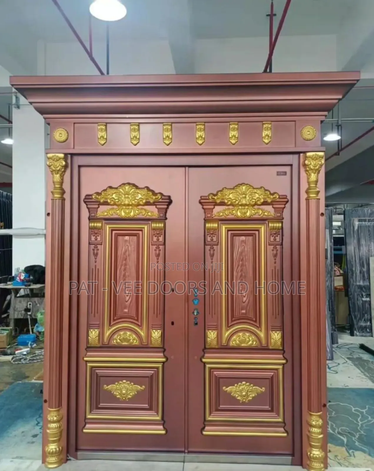 5ft by 7 Cap and Pillar Door