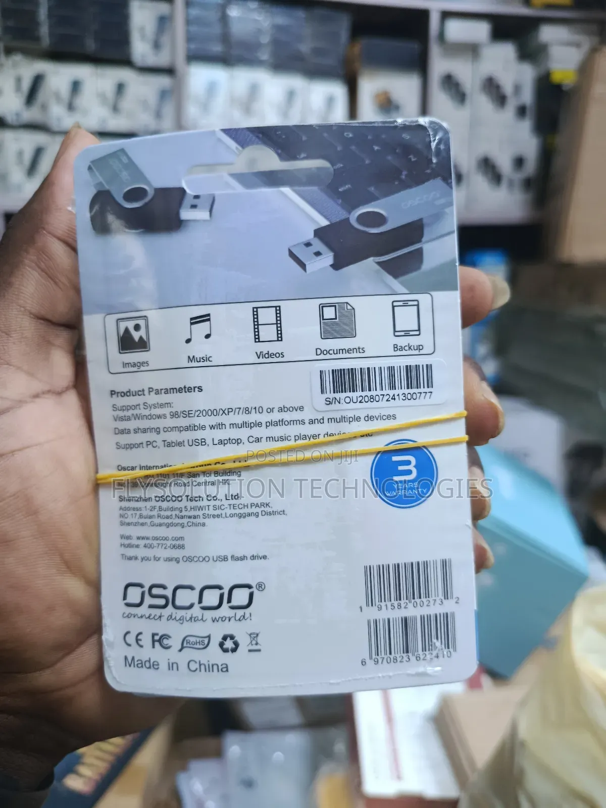 Oscoo Usb 2.0 4gb Flash Drive