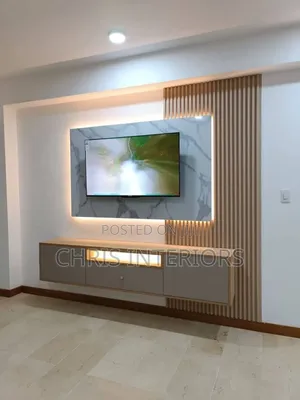 High Glossy Tv Console