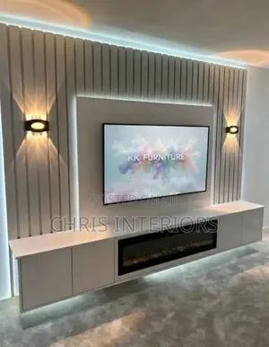 High Glossy Tv Console