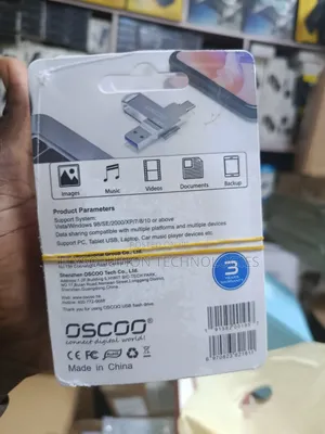 Oscoo 64gb 2-in-1 Otg Flash Drive Usb 3.1 - Cu-002