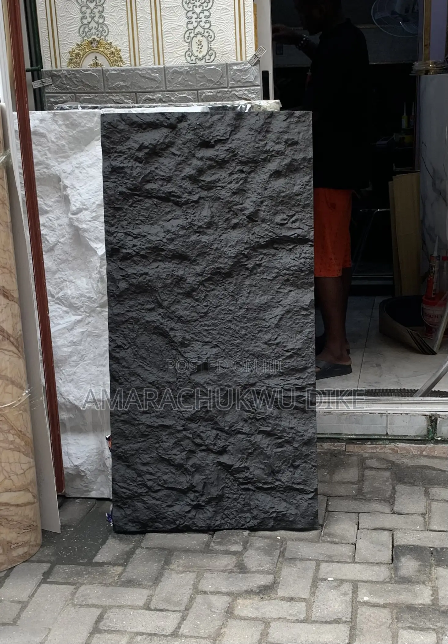 Pu Fiber Rock Stone Wall Panel Decorative Natural Stone Look ...