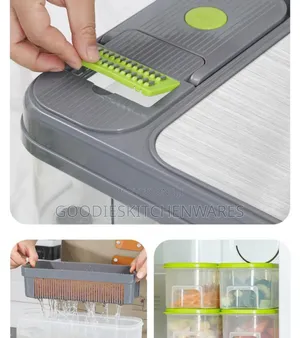 Multifunction Cutting Board and Slicer 28 PCS Set