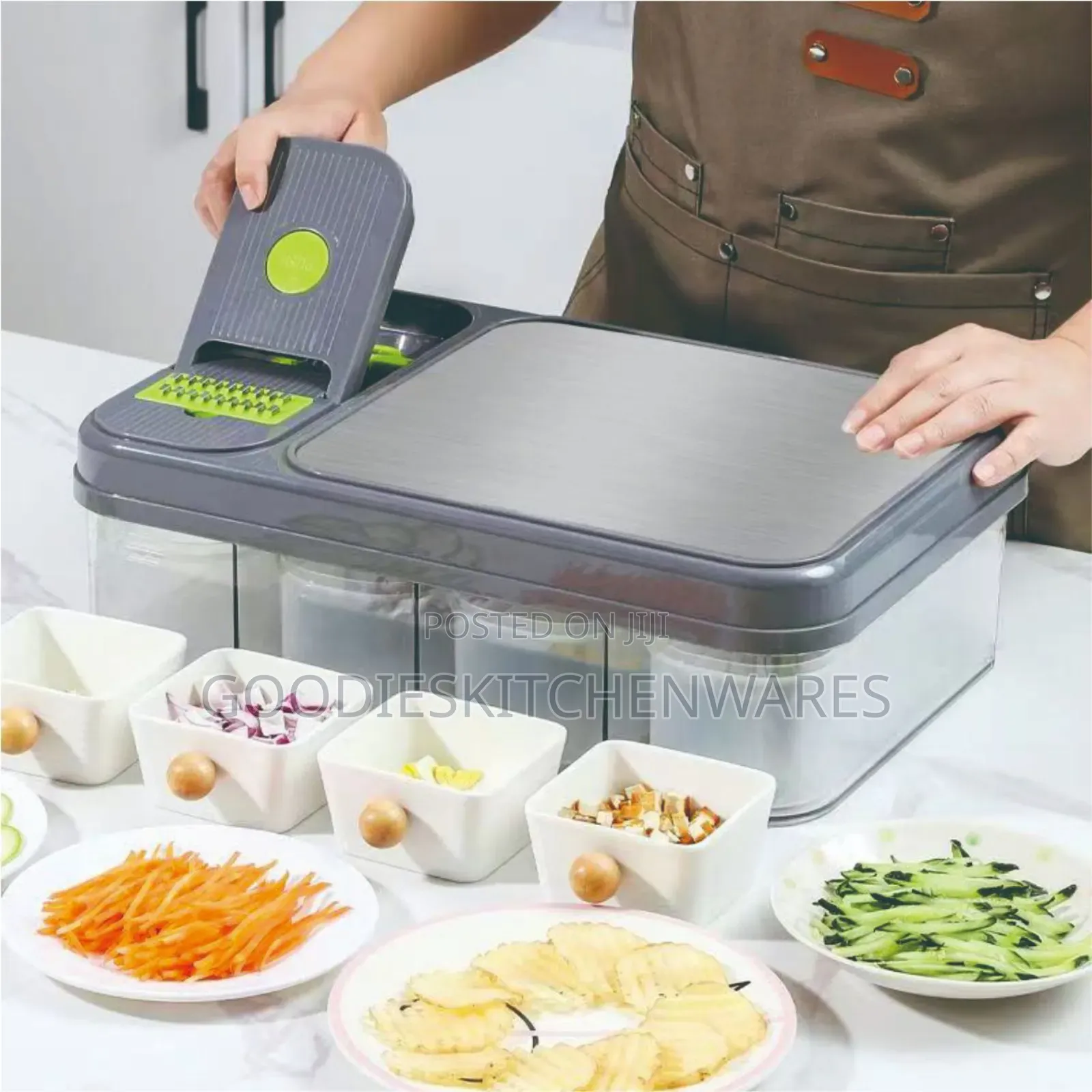 Multifunction Cutting Board and Slicer 28 PCS Set