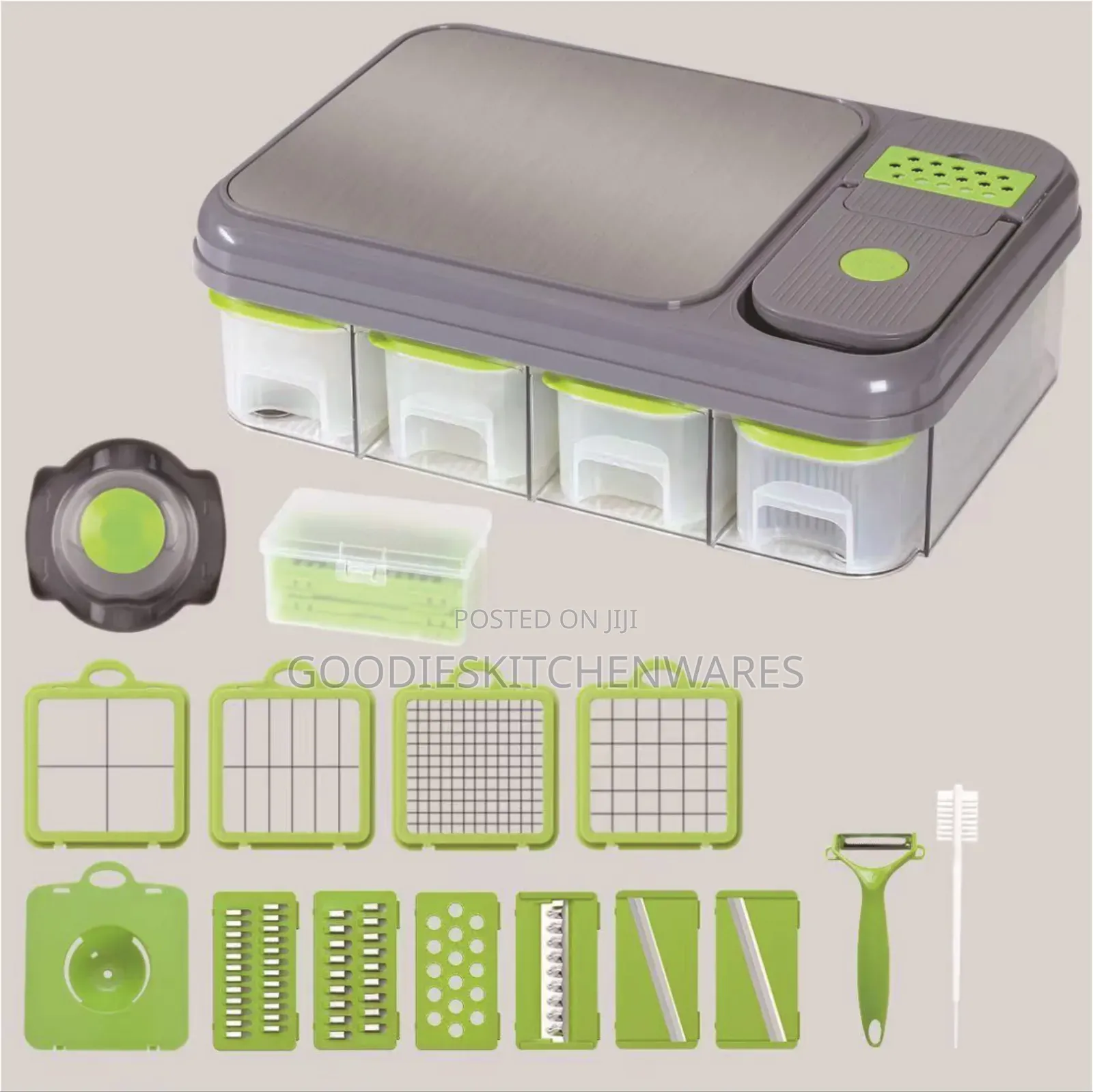 Multifunction Cutting Board and Slicer 28 PCS Set