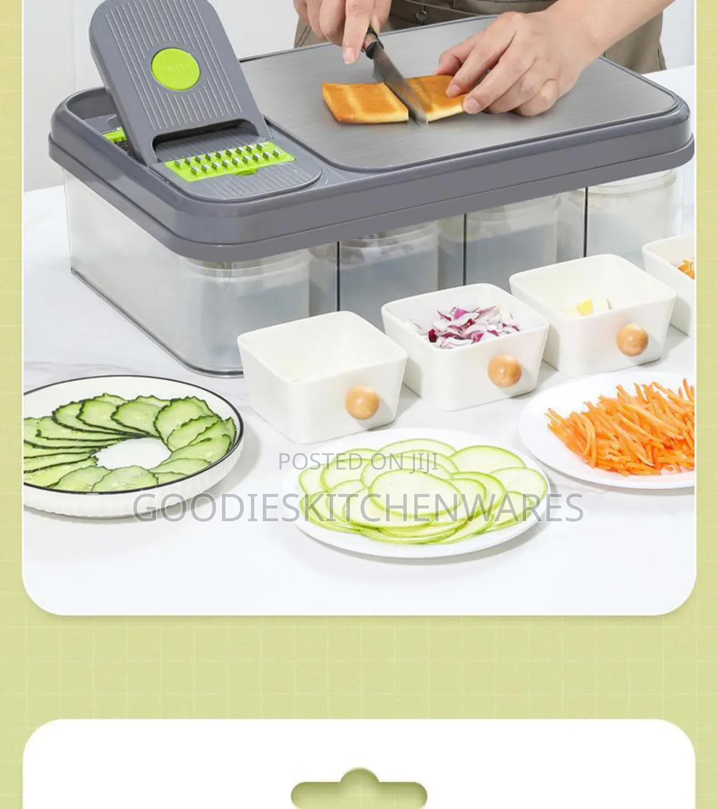 Multifunction Cutting Board and Slicer 28 PCS Set