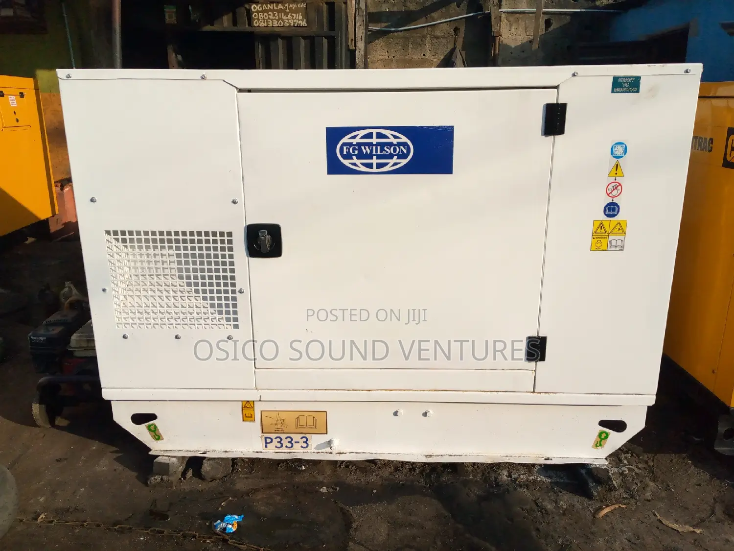 Fg Wilson P33-3 Kva Soundproof Generator
