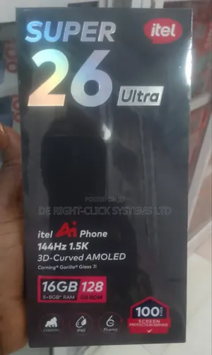 New Itel S26 Ultra 128 GB