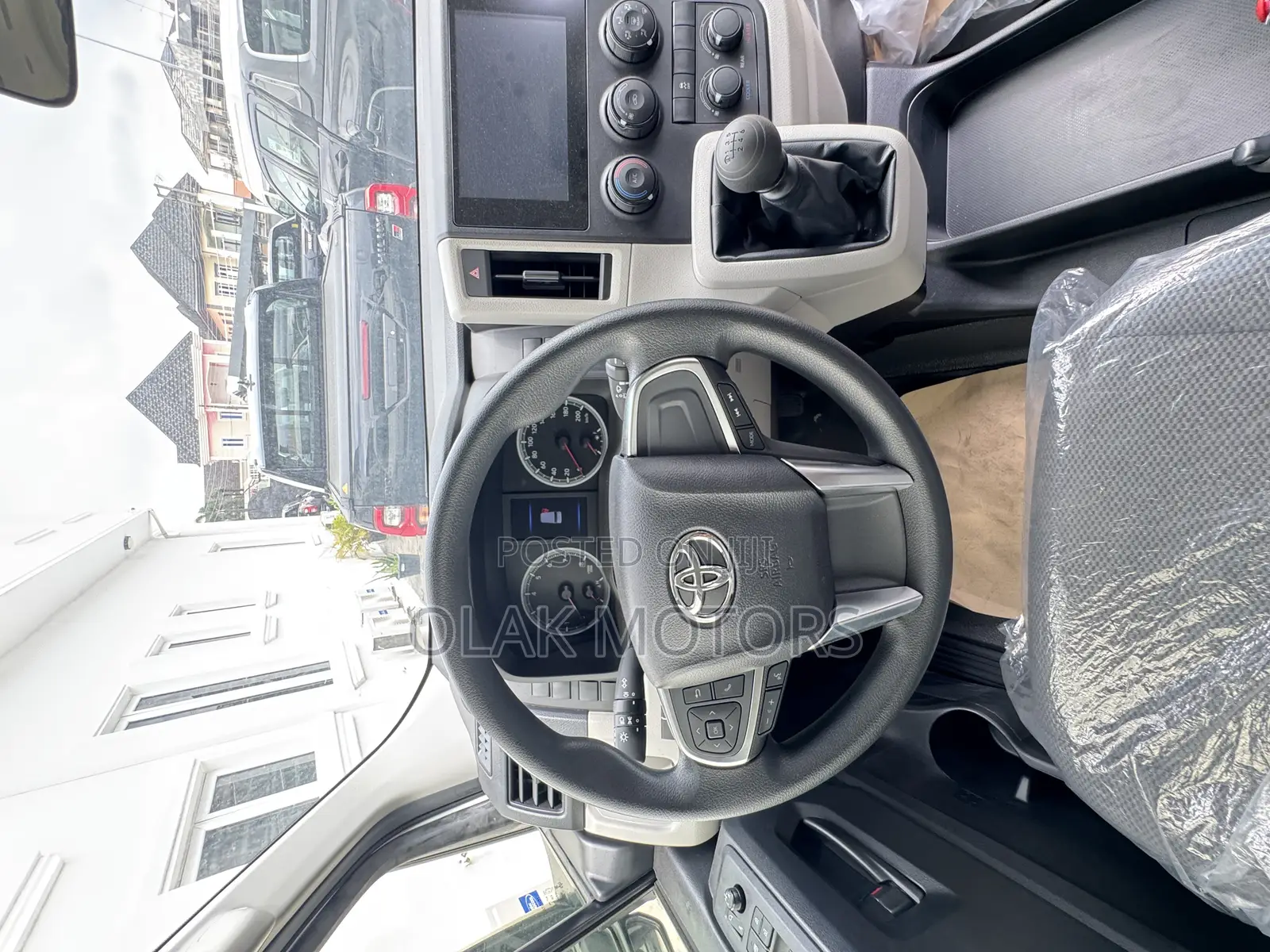 New Toyota HiAce 2025 White