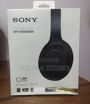 Sony Wh-1000xm4 Wireless Noise Cancelling Stereo Headset