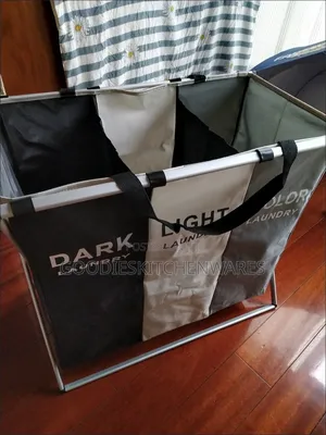 3 Sections Laundry Bag / Laundry Basket