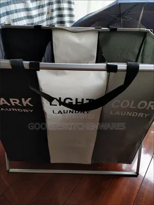 3 Sections Laundry Bag / Laundry Basket
