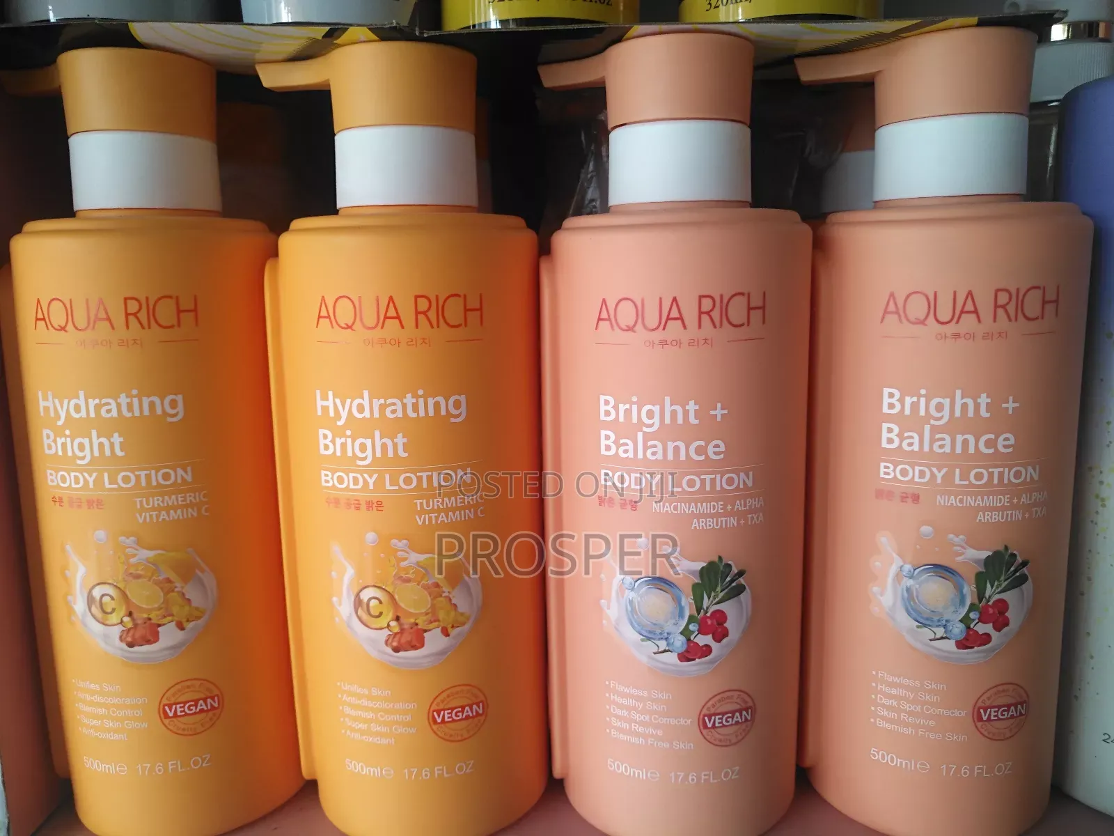 Aqua Rich Lotions