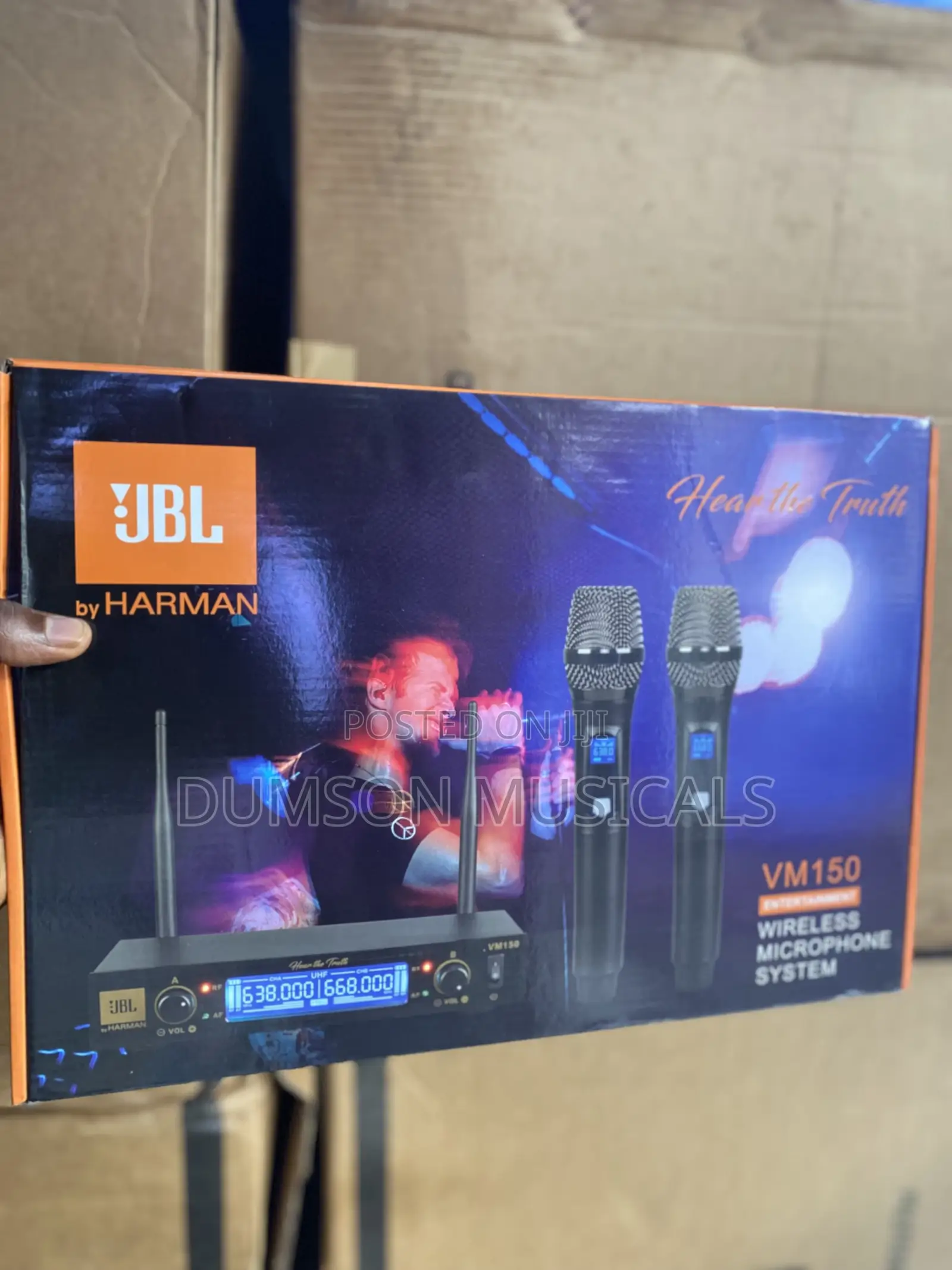 JBL Reachable Wireless Microphone Vm150 Uhf Reachable