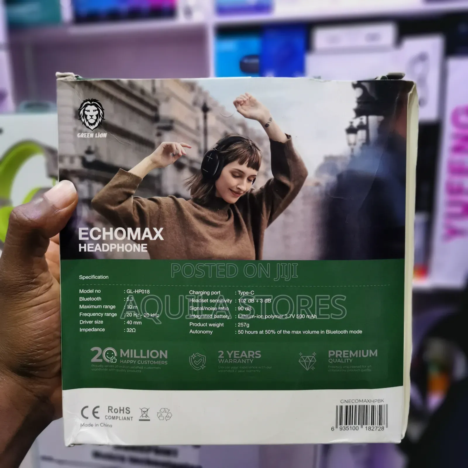 Green Lion Echo Max Headphone