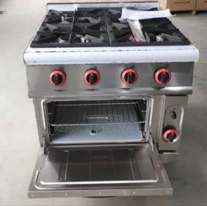 Foreign 4 Burner Cooker With Oven