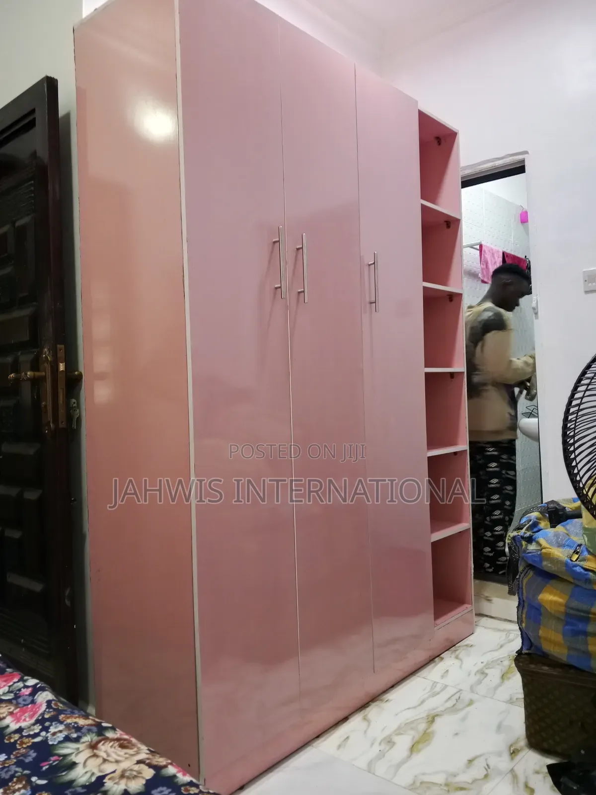 5ftby7ft Pink Color Wardrobe