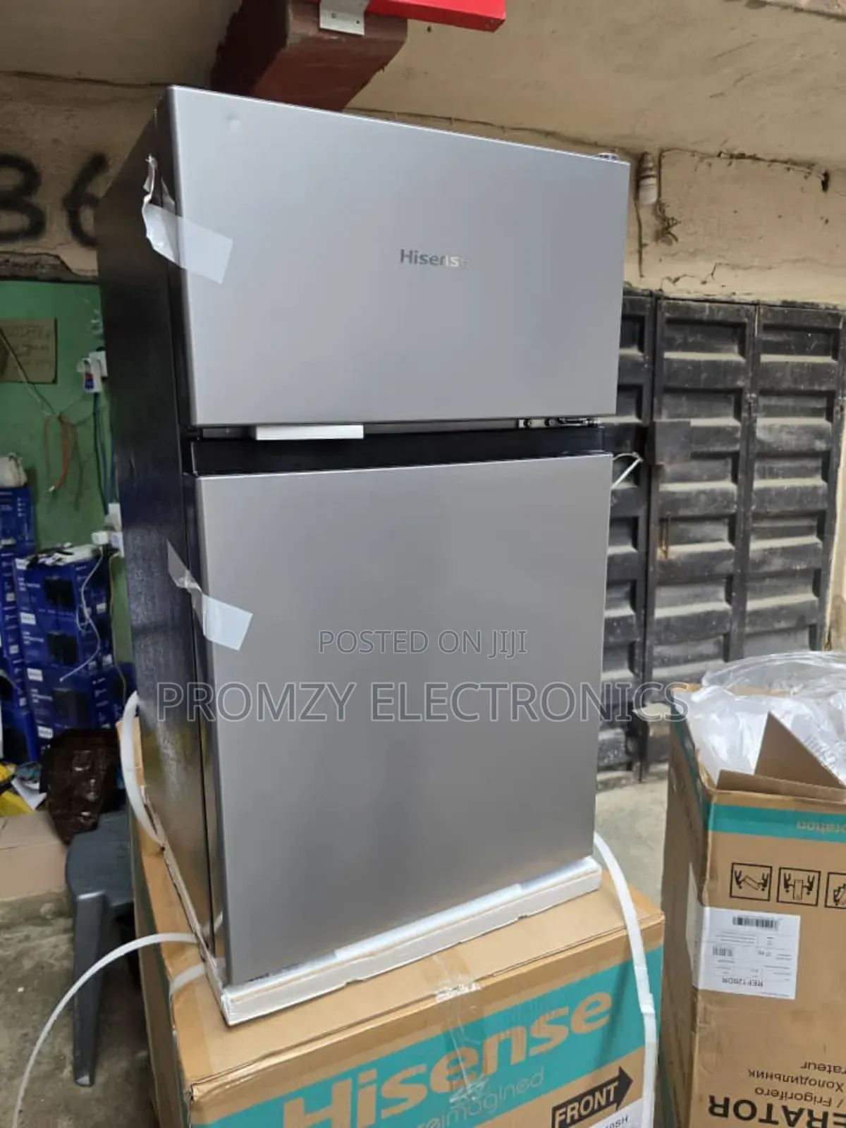 Hisense Refrigerator Table Top Double Door 120dr 90liters