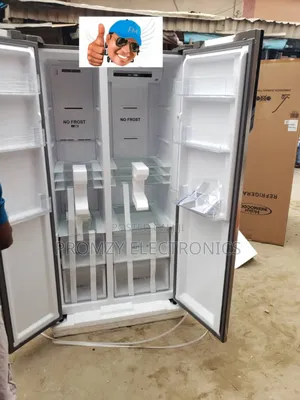 Hisense Side-by-side Refrigerator Black With Water Dispenser 529liters
