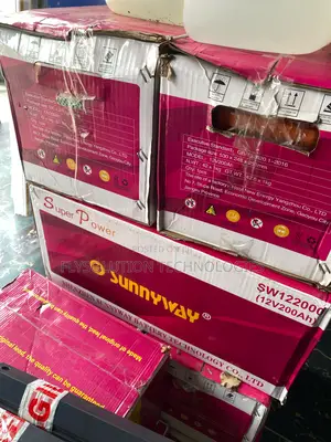 Sunnyway Sw122000 (12v200ah) Dry Cycle Gell Battery