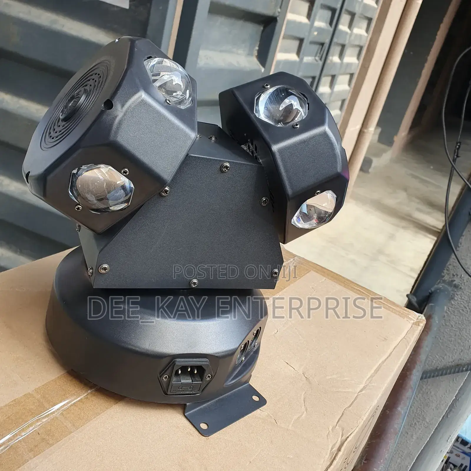 Two Arms Wheel Moving Head Light With Laser
