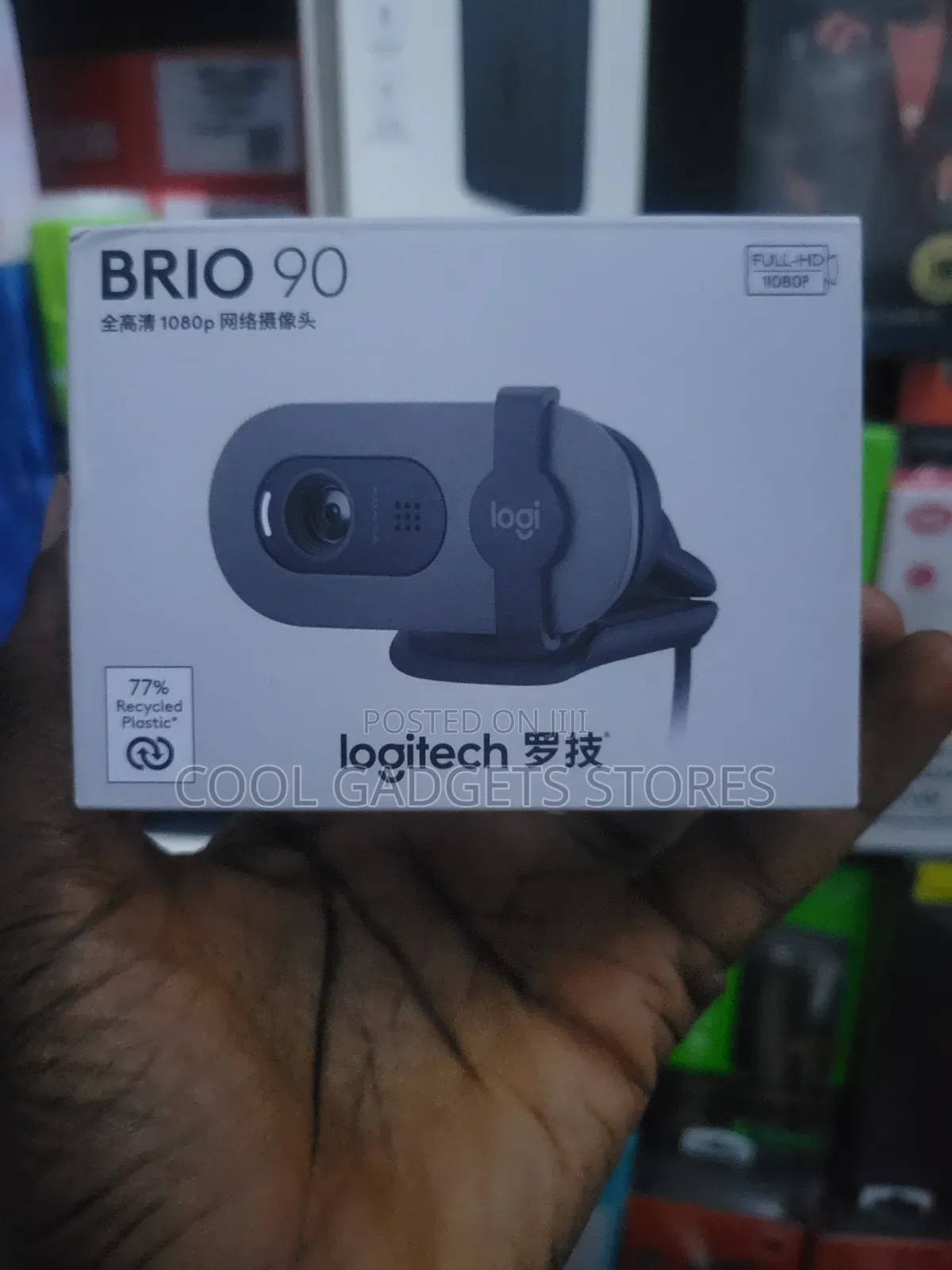Logitech Brio 90 1080 Pixel Webcam
