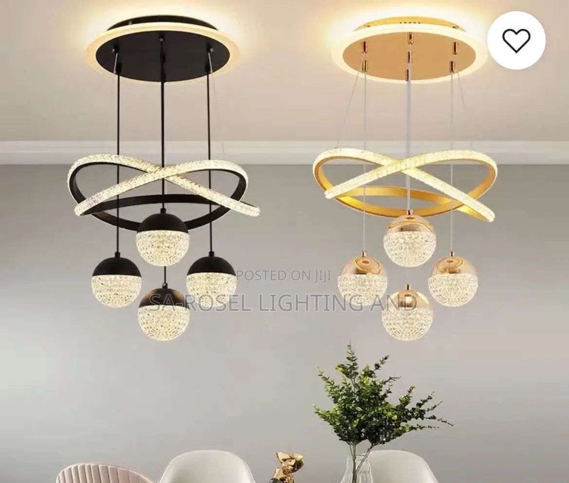 Big Ball 4 in 1 Multicolored Led Droplight Fitting