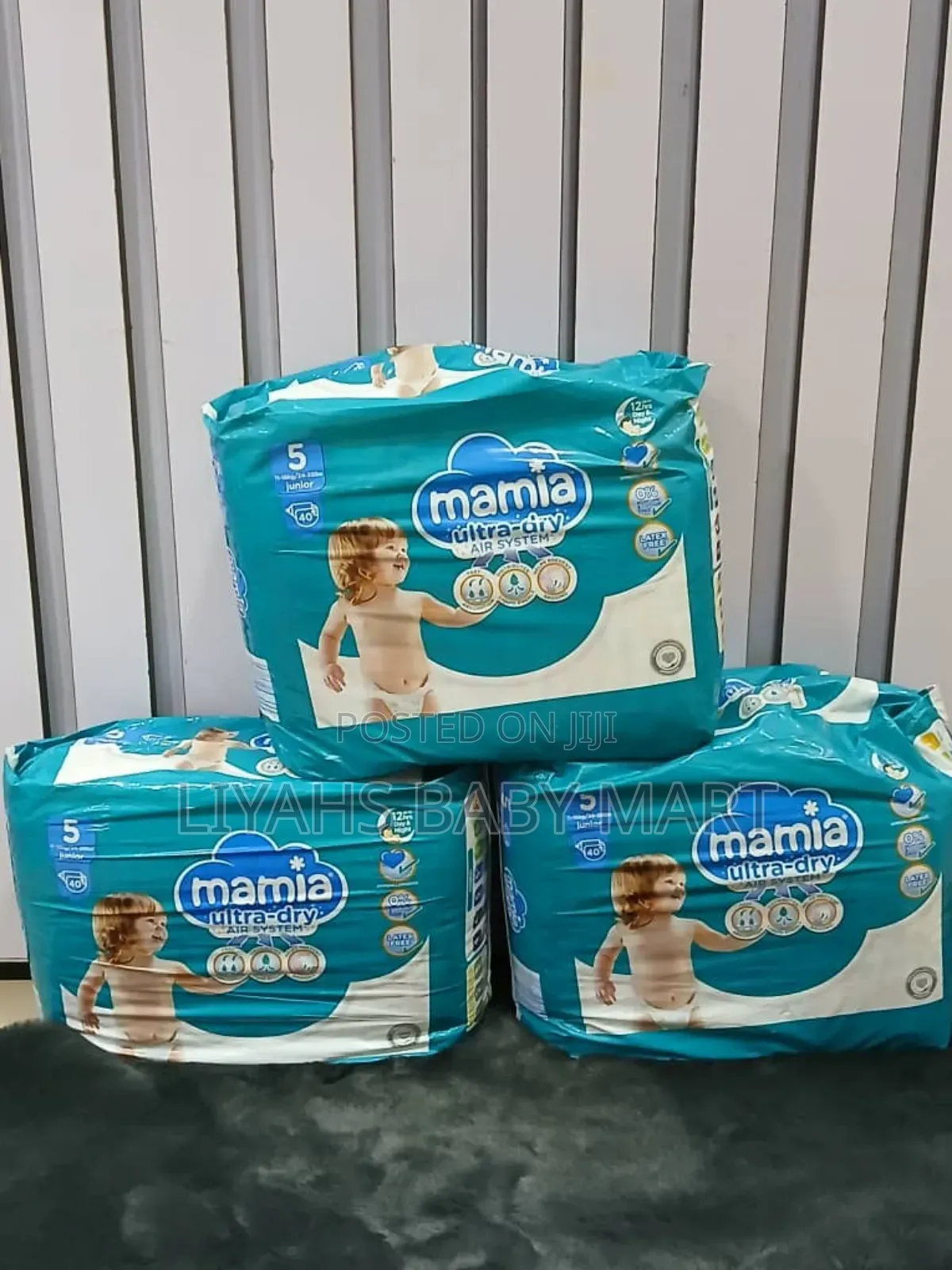 Mamia Nappies 40 Pack/Size 5