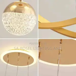 Big Ball 4 in 1 Multicolored Led Droplight Fitting