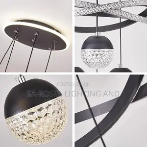 Big Ball 4 in 1 Multicolored Led Droplight Fitting