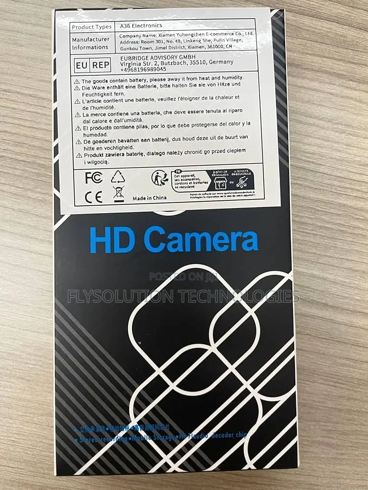 1080p Hd Mini Camera Body Spy Camera Video Recorder