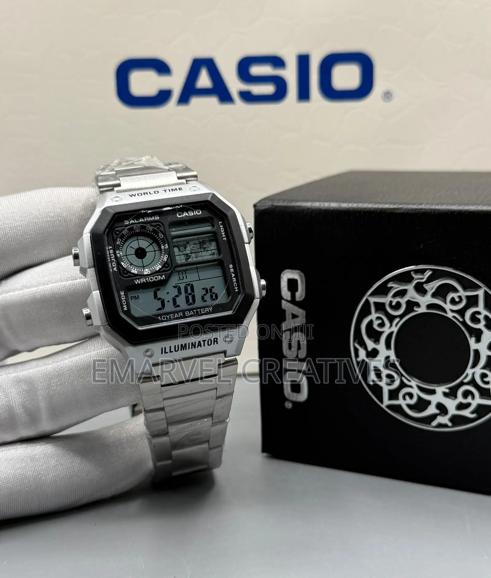 Illuminator Casio Wristwatch