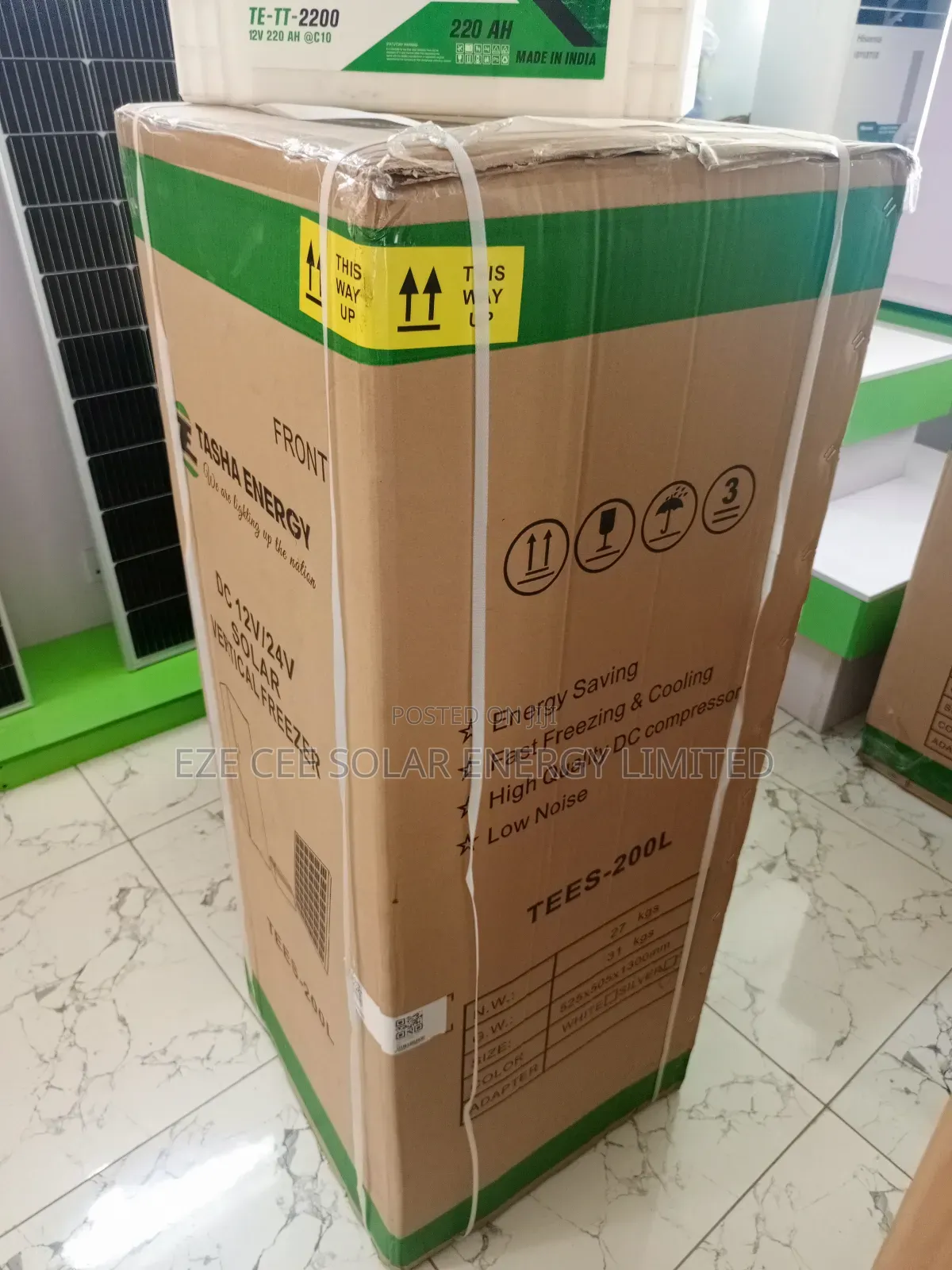 200l Solar Standing Freezer
